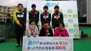 第3位　SJHS　陸上部・サッカー部